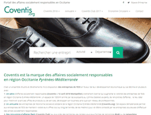 Tablet Screenshot of coventis.org
